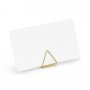 Kartenetui - Dreiecke - Gold - 10er-Pack
