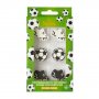 Zuckerdekorationen - Fußbälle + Fußballschuhe - 6 Stk Zuckerdekorationen - Fußbälle + Fußballschuhe - 6 Stk