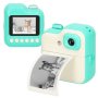 Sofortbildkamera mit Thermodrucker, 24 MP, 32 GB SD-Karte, Grün - inkl. 3 Papierrollen Sofortbildkamera mit Thermodrucker, 24 MP, 32 GB SD-Karte, Grün - inkl. 3 Papierrollen