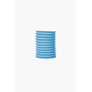 Laterne - Papier - Hellblau - 16 cm Laterne - Papier - Hellblau - 16 cm