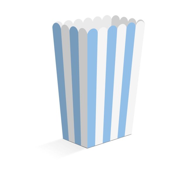 Snackboxen - Blau - 6,3 × 4,4 × 13,5 cm - 8er-Packung Snackboxen - Blau - 6,3 × 4,4 × 13,5 cm - 8er-Packung