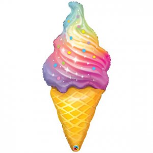 Folienballon - Eiscreme Folienballon - Eiscreme