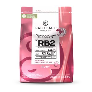 Ruby Schokolade RB2 - 2,5 kg - Callebaut Ruby Schokolade RB2 - 2,5 kg - Callebaut