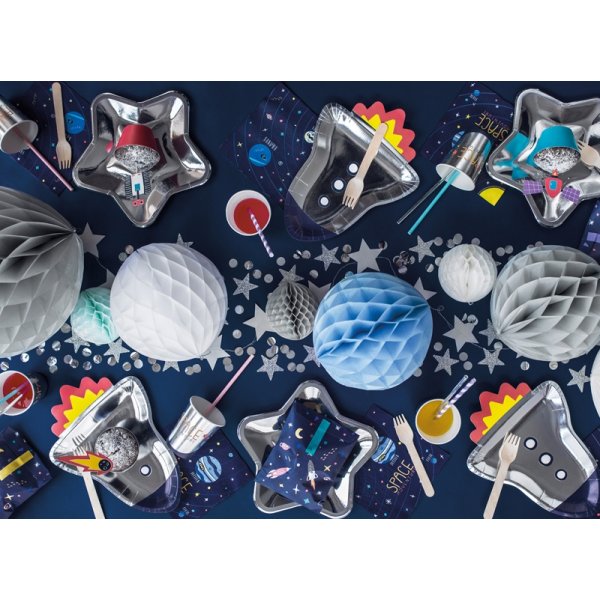 Pappteller - Space Party - 6er-Pack Pappteller - Space Party - 6er-Pack
