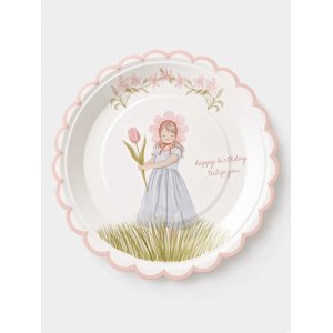 Pappteller - Gartenparty - Lavendelblau - 22 cm - 8er-Pack Pappteller - Gartenparty - Lavendelblau - 22 cm - 8er-Pack