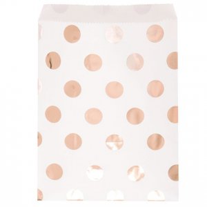 Bonbontüten - Punkte - Roségold - 8er-Pack Bonbontüten - Punkte - Roségold - 8er-Pack