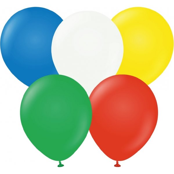 Luftballons einfarbig - Premium 30 cm - Standardfarben mischen