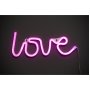 LED-Neonreklame - Liebe - 32,5 x 11,5 cm