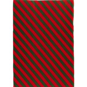 Geschenkpapier - Rot/Grün gestreift 70 cm x 10 m Geschenkpapier - Rot/Grün gestreift 70 cm x 10 m