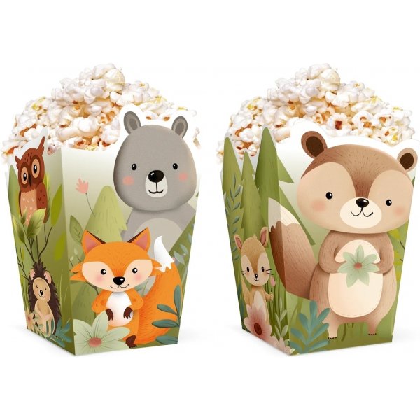 Popcornbecher - Freunde des Waldes - 6er-Pack Popcornbecher - Freunde des Waldes - 6er-Pack