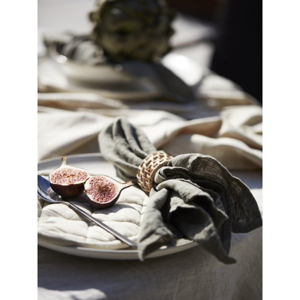 Julie Serviette 45 x 45 cm - Moosgrn