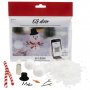 Weihnachtsmann-Accessoires - DIY - Schneemann