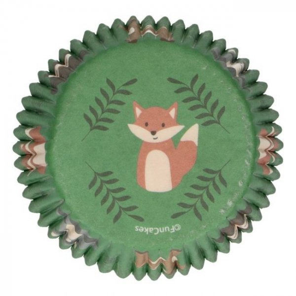 Muffinformen - Tiere des Waldes - Funcakes - 48er-Pack Muffinformen - Tiere des Waldes - Funcakes - 48er-Pack