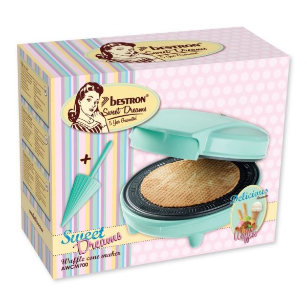 Waffeleisen - Eiswaffel - Bestron Sweet Dream Waffeleisen - Eiswaffel - Bestron Sweet Dream