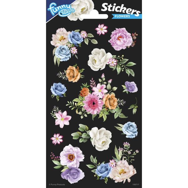 Aufkleber - Blumen Aufkleber - Blumen