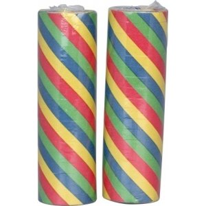 Luftschlangen - Mehrfarbig - 2er-Pack