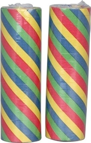 Luftschlangen - Mehrfarbig - 2er-Pack Luftschlangen - Mehrfarbig - 2er-Pack