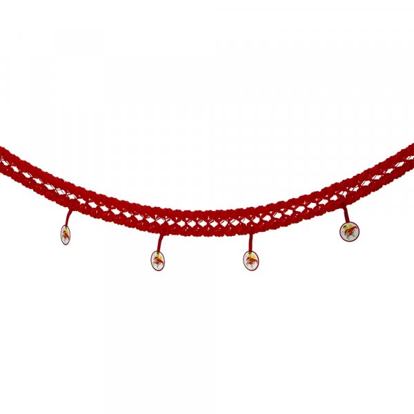 Girlande - Krabbenscheibe - Rot - 6 m Girlande - Krabbenscheibe - Rot - 6 m