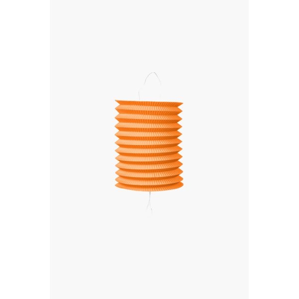 Laterne - Papier - Orange - 16 cm Laterne - Papier - Orange - 16 cm