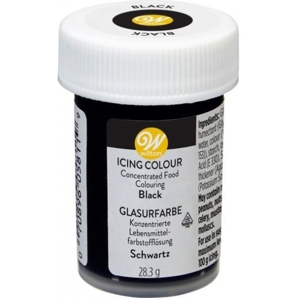 Farbpaste - Schwarz - Wilton - 28 g Farbpaste - Schwarz - Wilton - 28 g