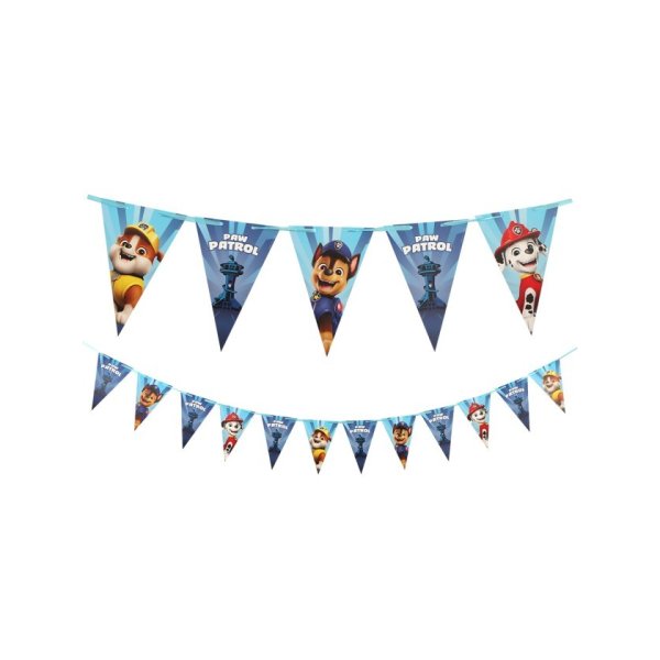 Wimpelgirlande - Paw Patrol - Blau - 1,9 m Wimpelgirlande - Paw Patrol - Blau - 1,9 m
