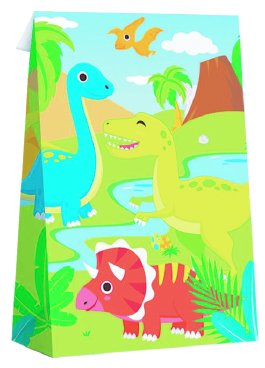 Partytüten - Dinosaurier - 8er-Pack Partytüten - Dinosaurier - 8er-Pack