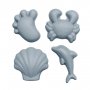 Sandformen - Scrunch - Hellblau - 4er-Pack Sandformen - Scrunch - Hellblau - 4er-Pack