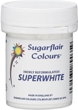 Weiße Farbe - Sugarflair - 20 g Weiße Farbe - Sugarflair - 20 g