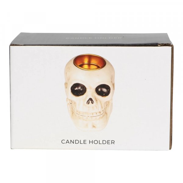 Kerzenständer - Halloween - Totenkopf Kerzenständer - Halloween - Totenkopf