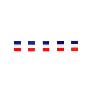 Flaggengirlande - Frankreich - 20 x 30 cm - 5 m Flaggengirlande - Frankreich - 20 x 30 cm - 5 m