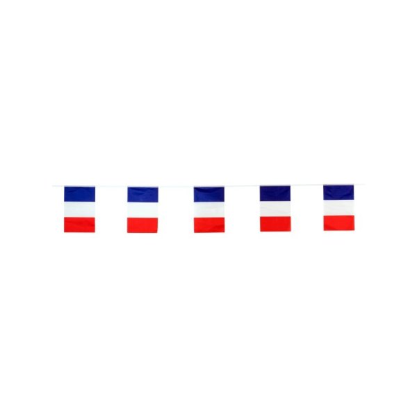 Flaggengirlande - Frankreich - 20 x 30 cm - 5 m Flaggengirlande - Frankreich - 20 x 30 cm - 5 m