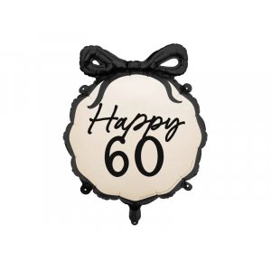 Runder Folienballon - Nude - Alles Gute zum 60. Runder Folienballon - Nude - Alles Gute zum 60.