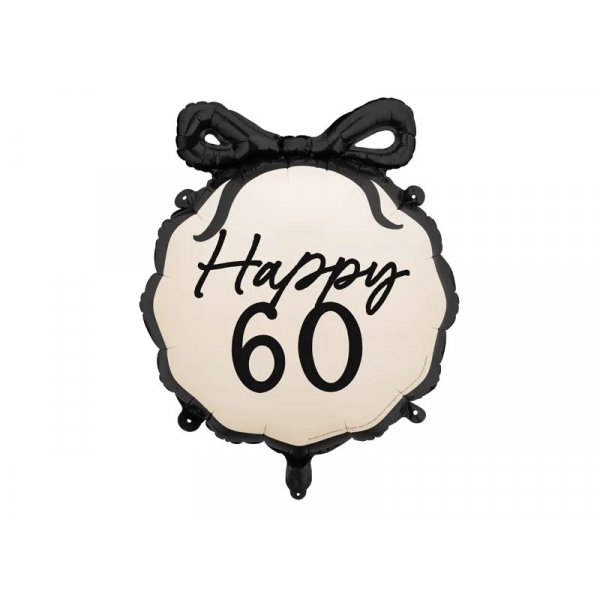 Runder Folienballon - Nude - Alles Gute zum 60. Runder Folienballon - Nude - Alles Gute zum 60.