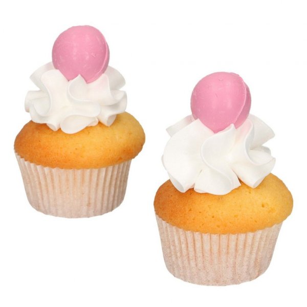 Schokokugeln - 8er-Pack - Hellrosa Schokokugeln - 8er-Pack - Hellrosa