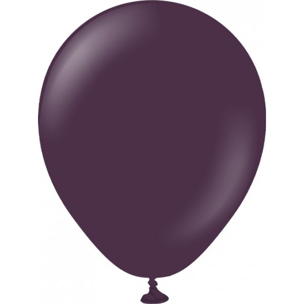 Mini-Luftballons schlicht - Premium 13 cm - Pflaume