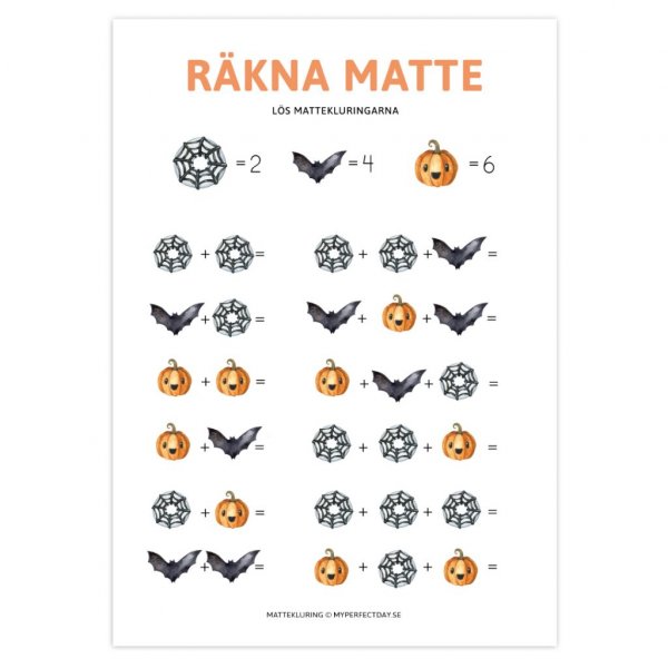 Halloween-Hinweise - 5er-Pack - Kit 1