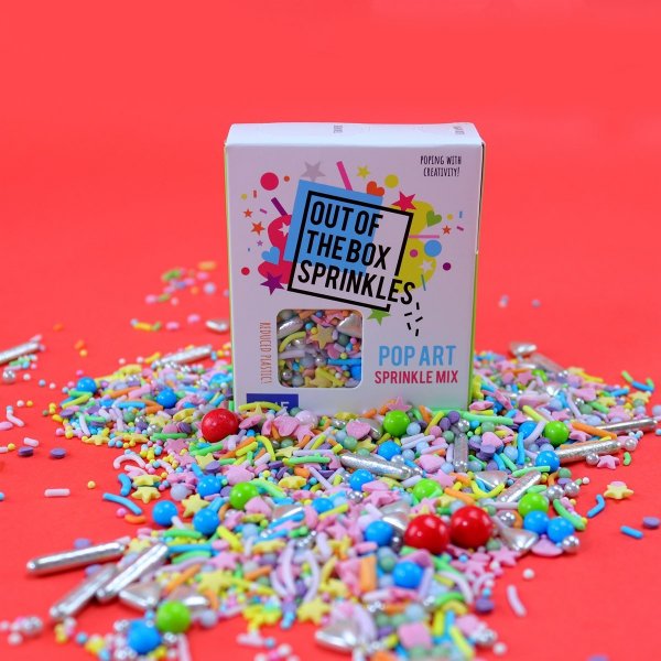 Streuselmischung - Out of the Box - Pop Art - 60 g Streuselmischung - Out of the Box - Pop Art - 60 g
