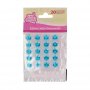 Essbare Diamanten - Himmelblau - Funcakes - 20 Stk Essbare Diamanten - Himmelblau - Funcakes - 20 Stk