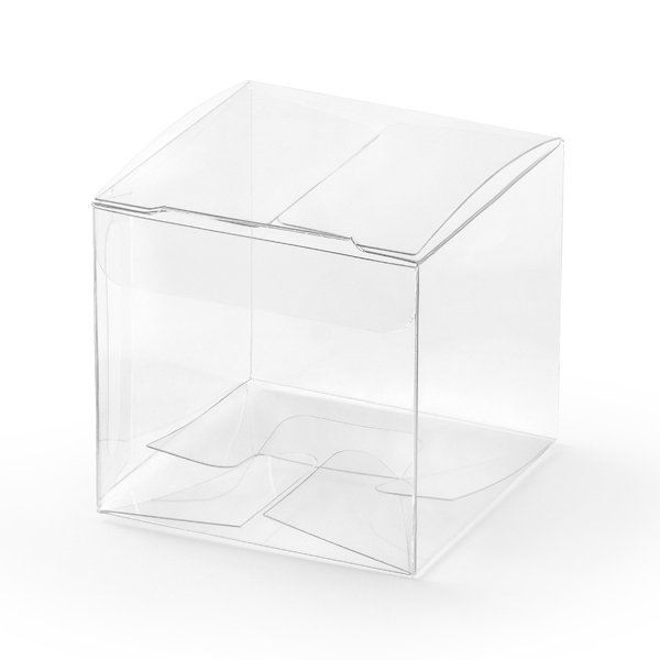 Geschenkboxen - Transparent - 10er-Pack
