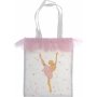 Süßigkeitenbeutel/Fischstaubbeutel aus Stoff - Ballerina - 1St Süßigkeitenbeutel/Fischstaubbeutel aus Stoff - Ballerina - 1St