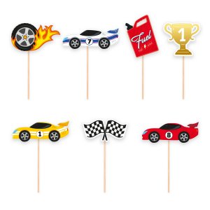 Kuchenspie�e - Rennsport - 7er-Pack