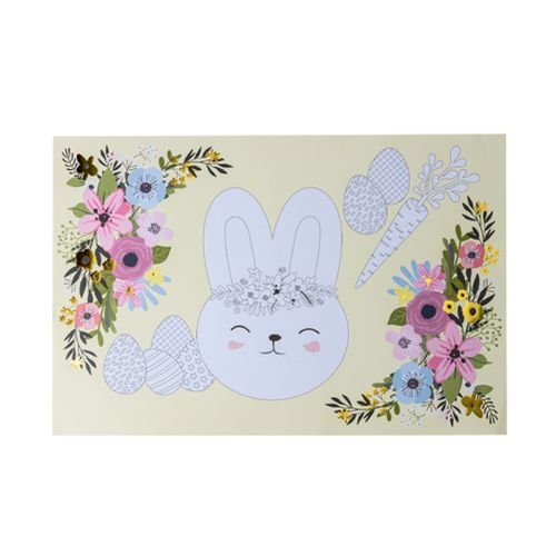 Platzsets - Blumen - 6er-Pack Platzsets - Blumen - 6er-Pack
