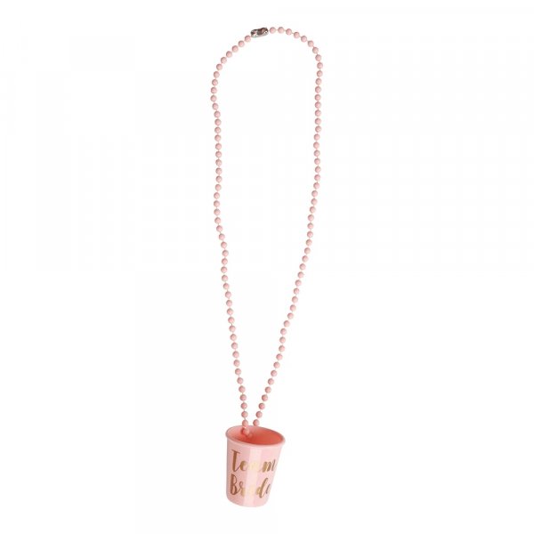 Halskette mit Schnapsglas - f�r die zuk�nftige Braut