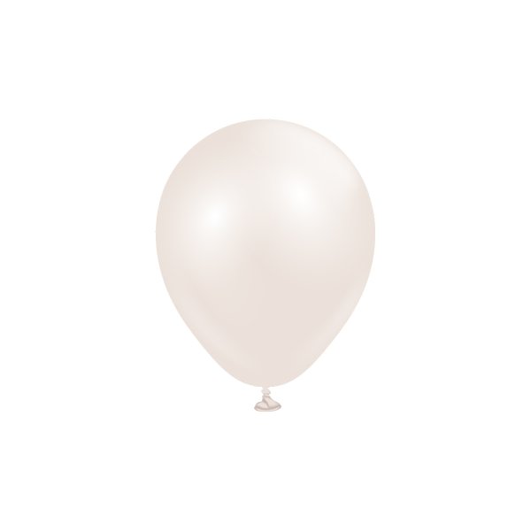 Mini-Luftballons, einfarbig - Premium 13 cm - Aura Beige Creme - 25er-Packung Mini-Luftballons, einfarbig - Premium 13 cm - Aura Beige Creme - 25er-Packung