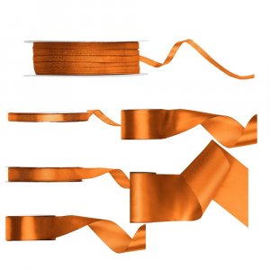 Satinband - Rostfarben - 25 Meter Satinband - Rostfarben - 25 Meter