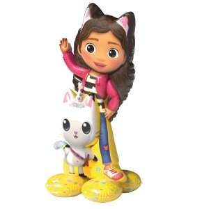 Folienballon - Gabbys Puppenhaus - 3D - 33 x 78 cm Folienballon - Gabbys Puppenhaus - 3D - 33 x 78 cm