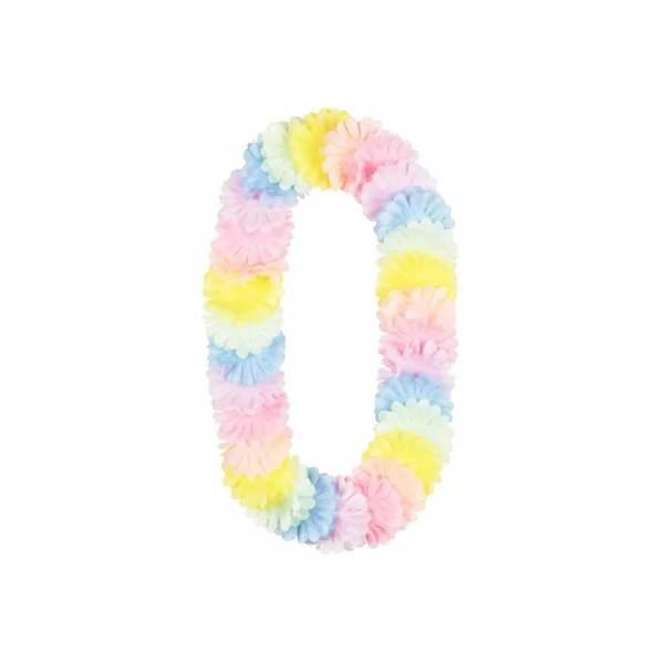 Hawaiianischer Kranz + Haarkranz + Armband - Grüne Blätter Hawaiianischer Kranz + Haarkranz + Armband - Grüne Blätter