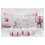 Girlande - Babyparty - Wei�/Hellrosa - St�rche