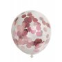 Konfetti-Ballons - Metallic-Roségold - 6er-Pack Konfetti-Ballons - Metallic-Roségold - 6er-Pack