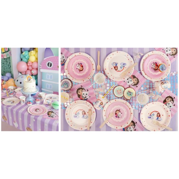 Pappbecher - Gabby's Dollhouse - 6er-Pack - 250 ml Pappbecher - Gabby's Dollhouse - 6er-Pack - 250 ml